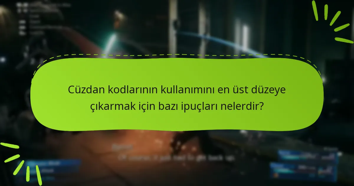 Cüzdan kodum çalışmıyorsa ne yapmalıyım?